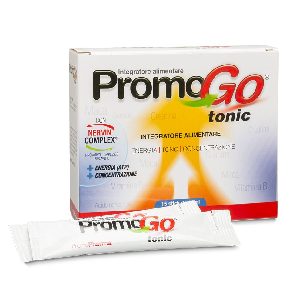 Promogo Tonic Integaratore Energetico 15 Stick Pack