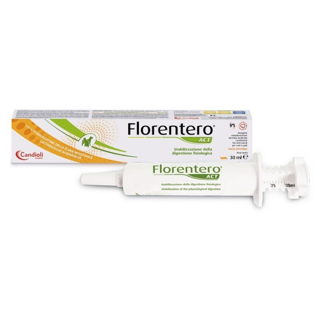 Florentero Act Mangime Complementare Digestione Fisiologica Cane E Gatto 30ml