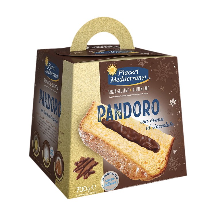 image - 980448435 - Pandoro senza glutine con crema al cioccolato, ideale per chi cerca un dolce soffice e gustoso senza lattosio. - 4870429_2.jpg