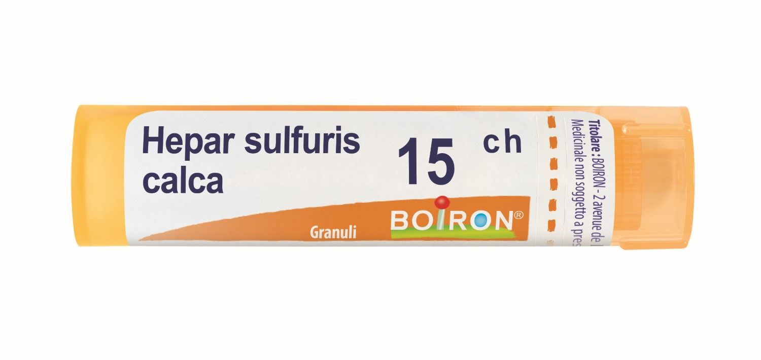 Boiron Hepar Sulfuris Calcareum 15ch 80 Granuli