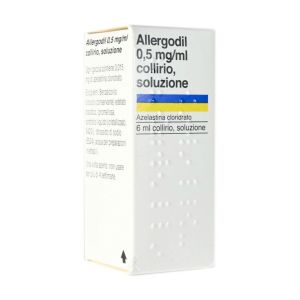 Visustrin 0,1% collirio per occhi arrossati e prurito 100mg/100ml 10 ml