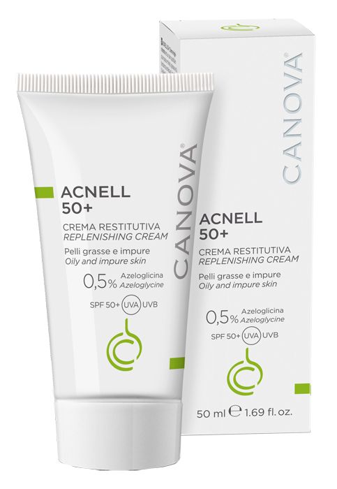 Canova Acnell 50+ Trattamento Acne Crema Gel 50ml