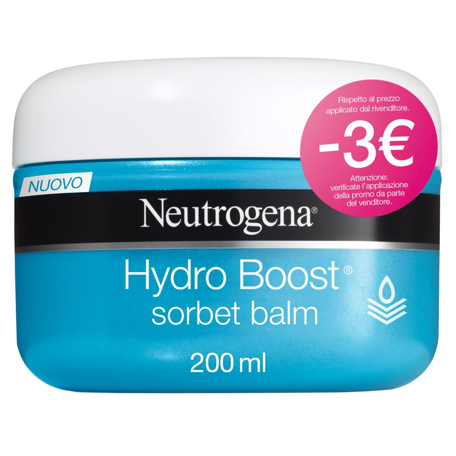 Neutrogena Hydro Boost Sorbet Balsamo Corpo Rinfrescante Acido Ialuronico 200ml