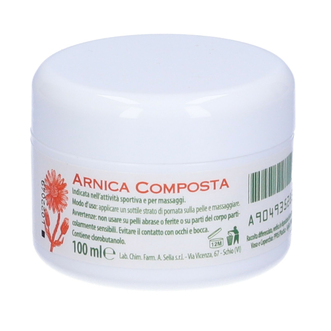 Sella Arnica Composta Pomata Per Traumi Ed Ematomi 100ml