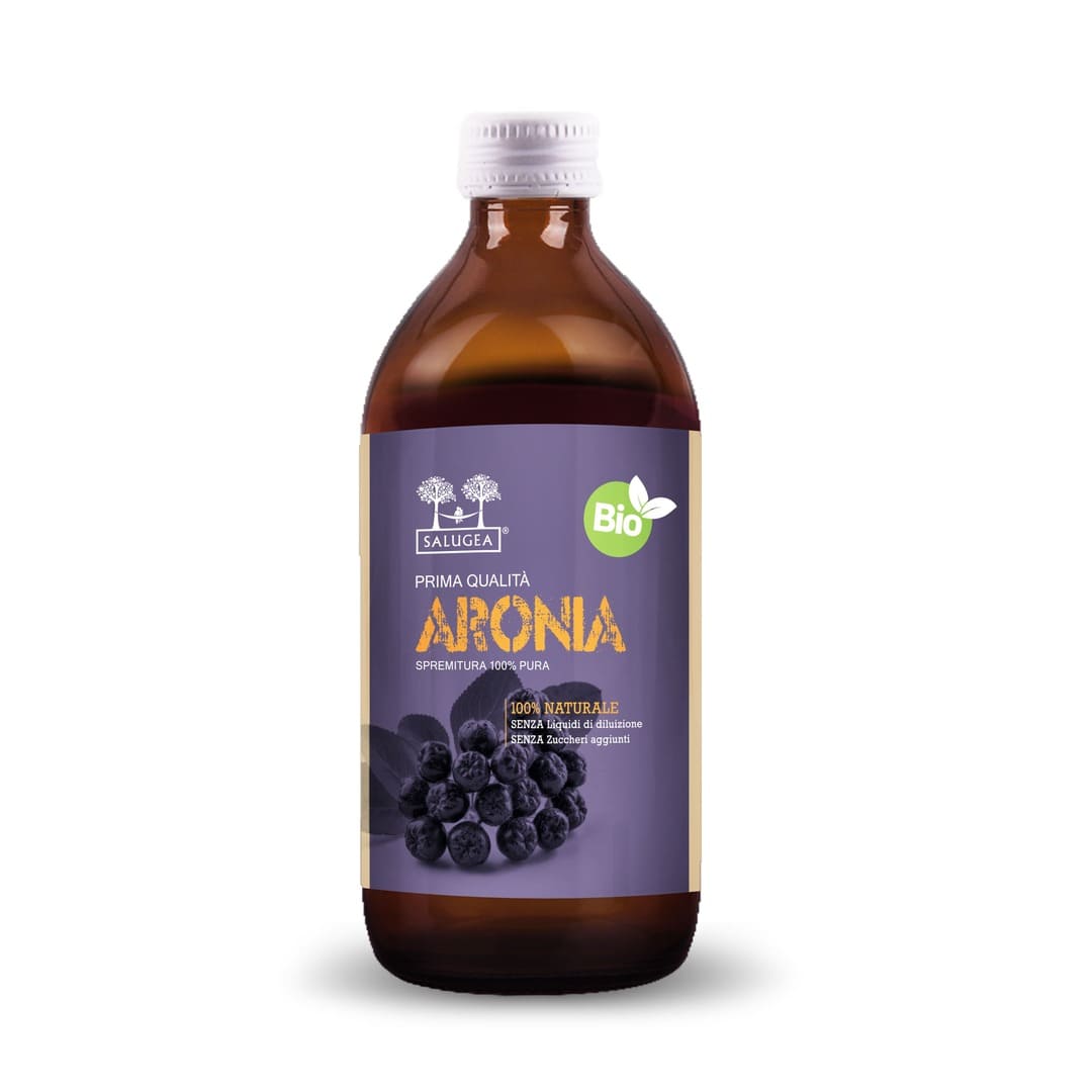 Salugea Succo Di Aronia Biologico 100% Puro 500ml