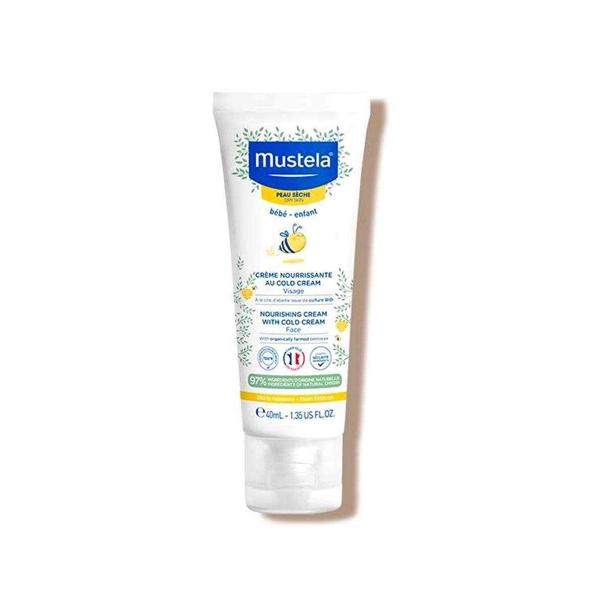 Mustela Crema idratazione viso Nutritiva Alla Cold Cream 40ml