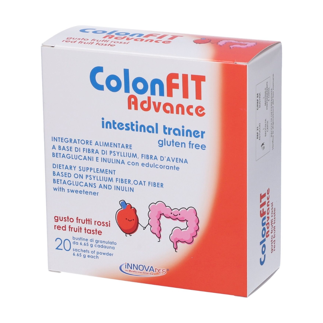 Colonfit Advance Integratore Di Fibre Per Il Benessere Intestinale Gusto Frutti Rossi 20 Bustine