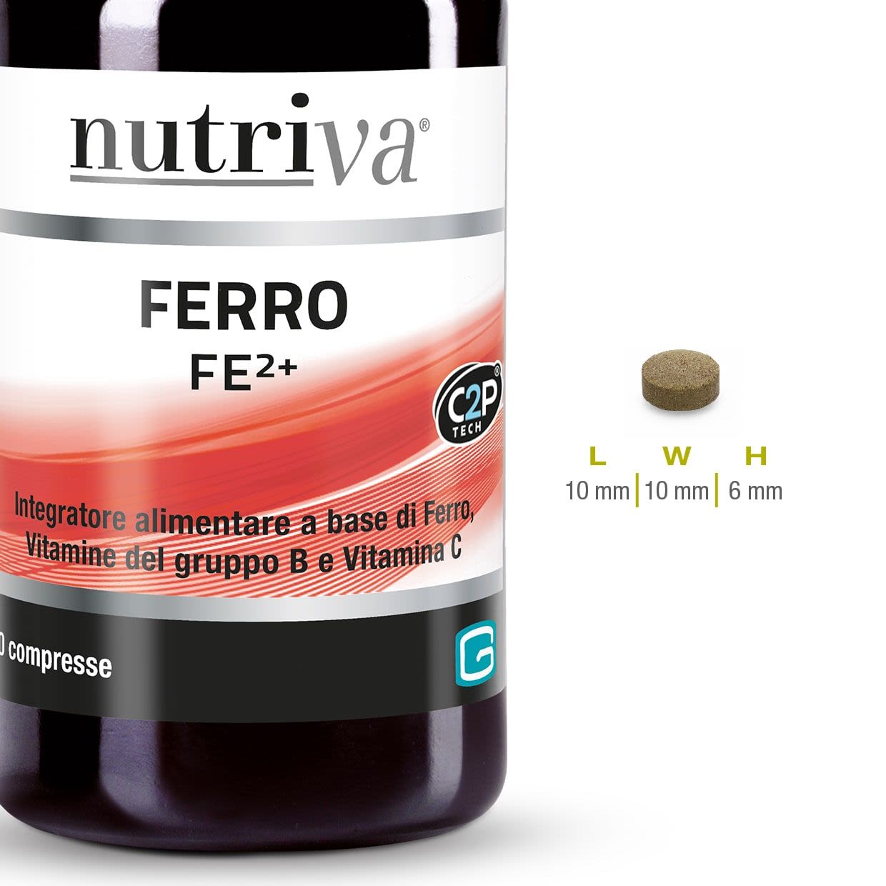 image - 939928370 - Nutriva Ferro 50 Compresse - 7891618_3.jpg