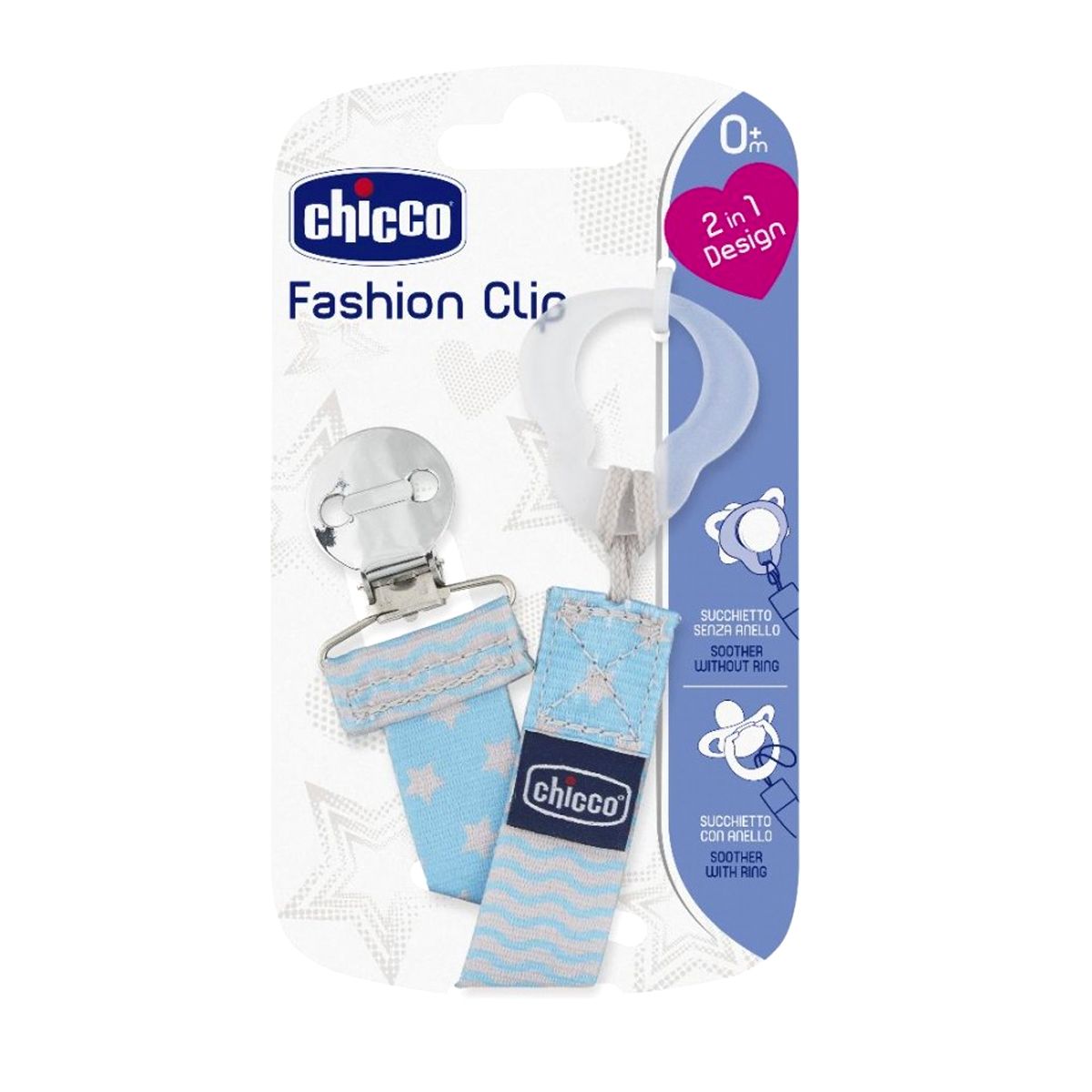 Chicco Clip Salvasucchietto Fashion Bimbo