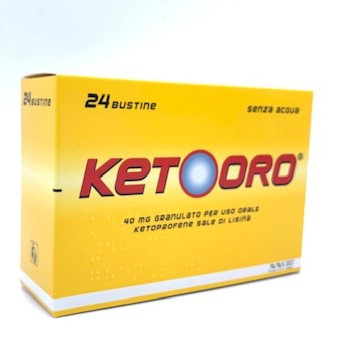 Ketooro 40mg Granulato Antidolorifico 24 Bustine