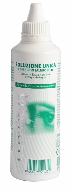 image - 930856606 - Soluzione unica per lenti a contatto con acido ialuronico, indicata per disinfezione, conservazione, pulizia, idratazione, risciacquo e rimozione dei depositi proteici. - 4867846_1.jpg