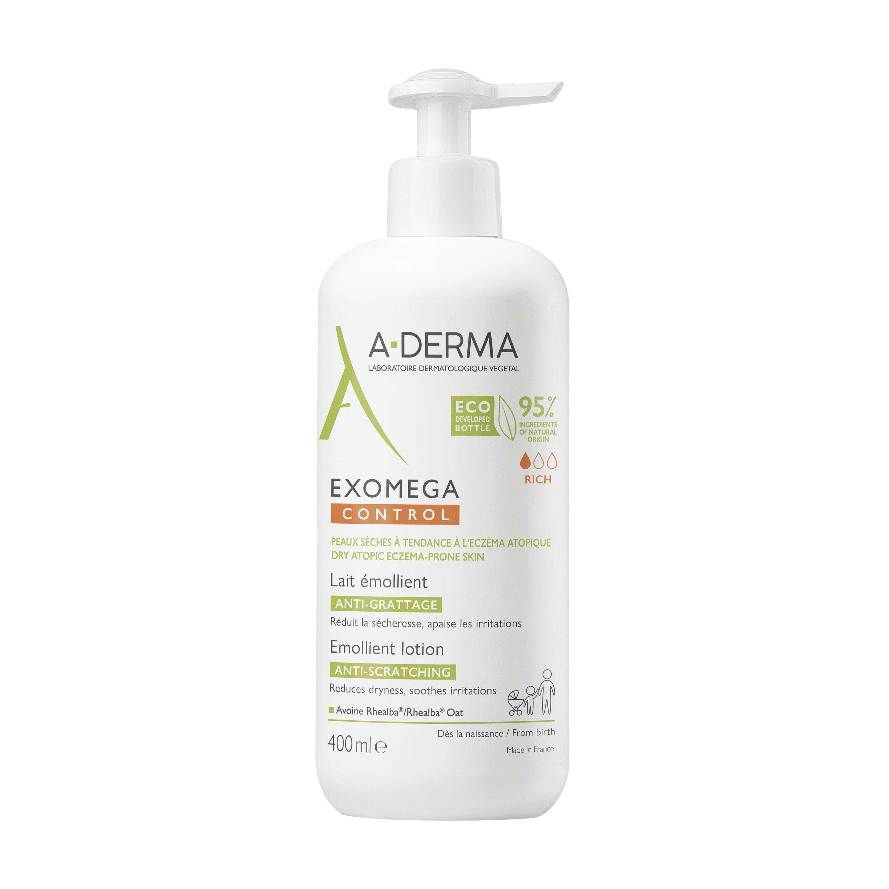 A-derma Exomega Control Lozione Emolliente Anti-grattage 400ml