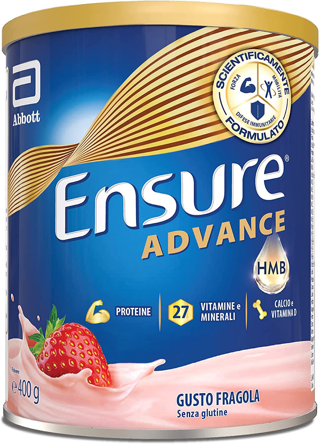 Ensure Advance Gusto fragola Integratore Proteico 400g