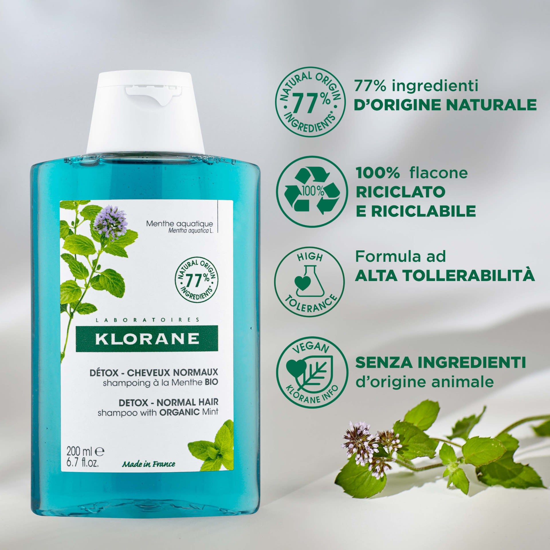 image - 981391055 - KLORANE SHAMPOO ALLA MENTA ACQUATICA 200 ML - 4708198_6.jpg