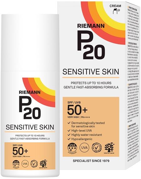 Riemann P20 Protezione Solare Sensitive Skin SPF 50 200ml