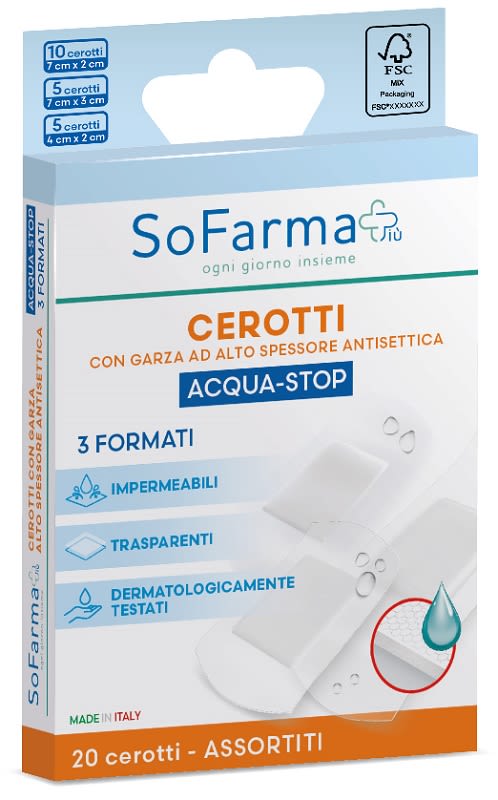 986718827 - CEROTTO ACQUASTOP ASSORTITI 20 PEZZI SOFARMAPIU' - 0005556_1.jpg