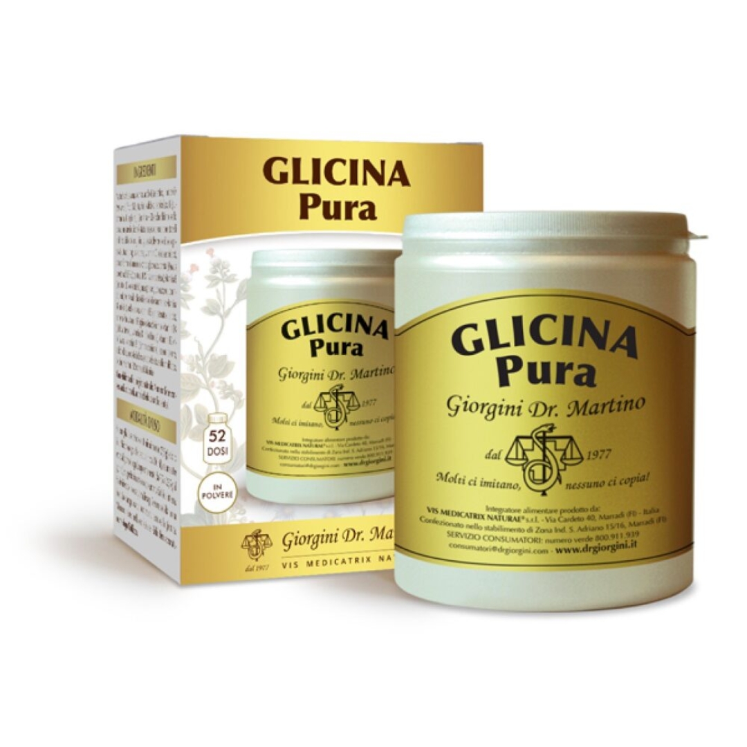 Dr. Giorgini Glicina Pura Polvere Integratore Benessere Pelle E Tessuti Connettivi 250g