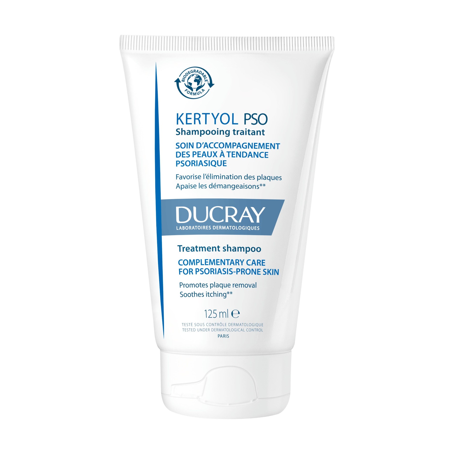 Ducray Kertyol P.s.o. Shampoo Trattante Riequilibrante Trattamento Contro La Psoriasi 125ml