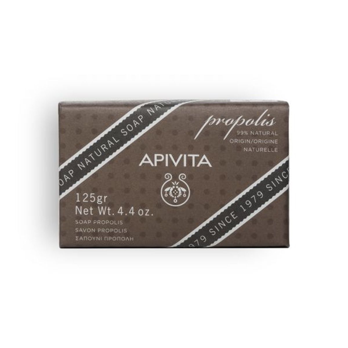 Apivita Natural Soap Sapone Solido Propoli 125g