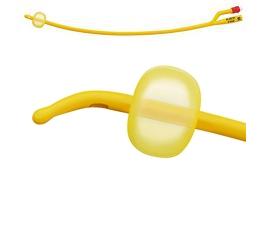 image - 901396073 - Catetere vescicale a permanenza con palloncino per media permanenza, in Silkolatex, con imbuto a valvola speciale per siringhe Luer e Luer-lock, punta cilindrica, 2 fori laterali, confezione singola sterile. - 7871266_1.jpg