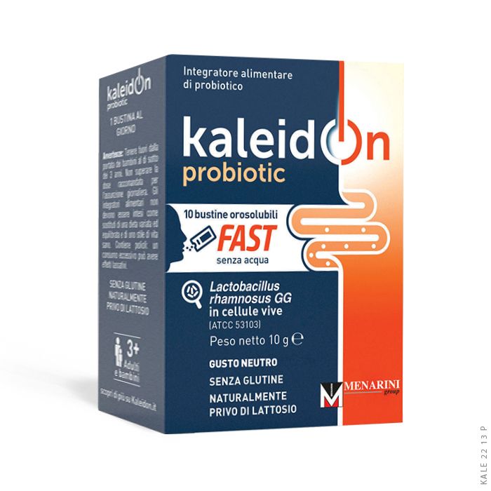 Kaleidon Probiotic Fast Integratore Di Probiotici 10 Bustine