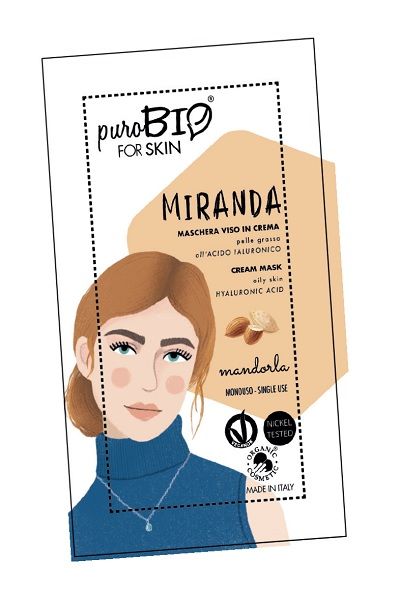 Purobio For Skin Miranda Maschera Viso Mandorla 13g