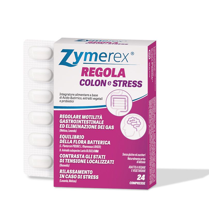 Zymerex Regola Colon E Stress 24 Compresse