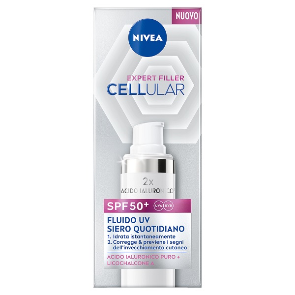 Nivea Expert Filler Cellular Fluido Uv Viso Spf50+ Anti-age 30ml