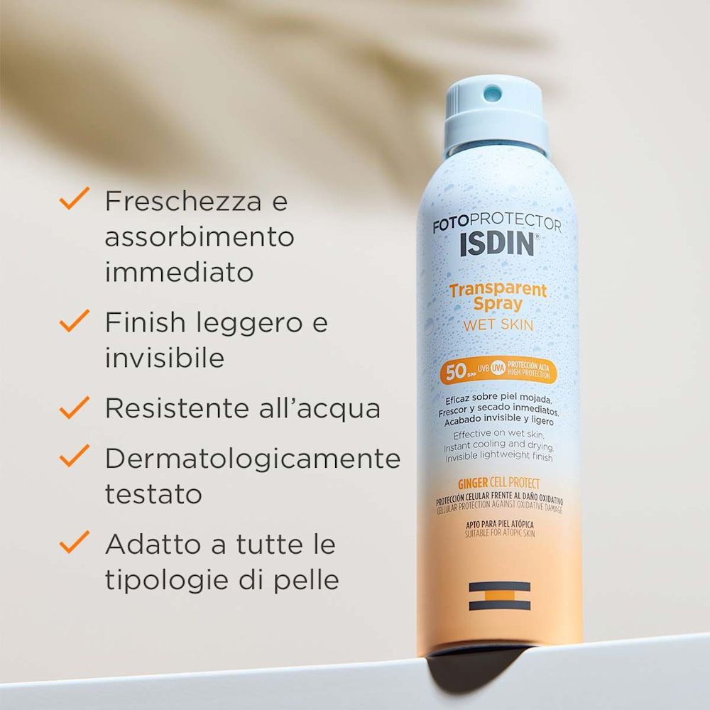 944023225 - Isdin Fotoprotector Trasparent Spray solare Wet Skin Spf50 250ml - 4703620_5.jpg