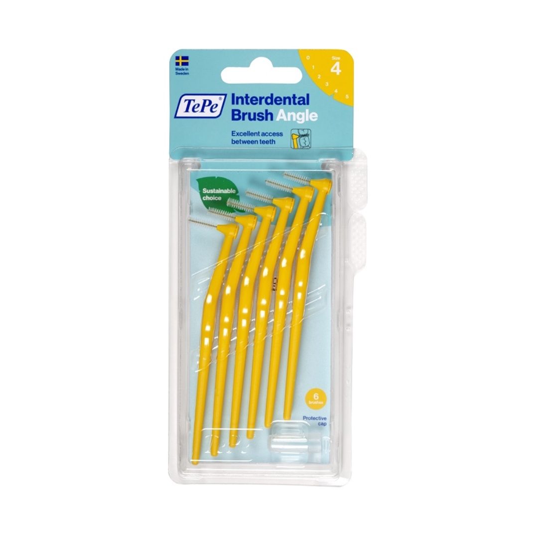 Tepe Angle Scovolino Interdentale Giallo 0,7mm 6 Pezzi