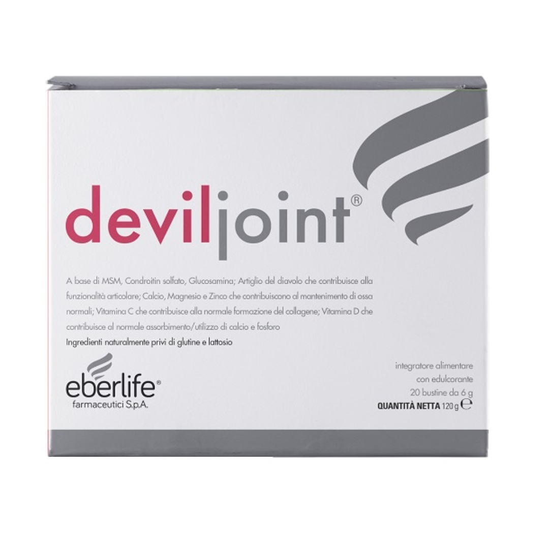 Deviljoint Integratore Per Articolazioni E Dolori Muscolari 20 Bustine