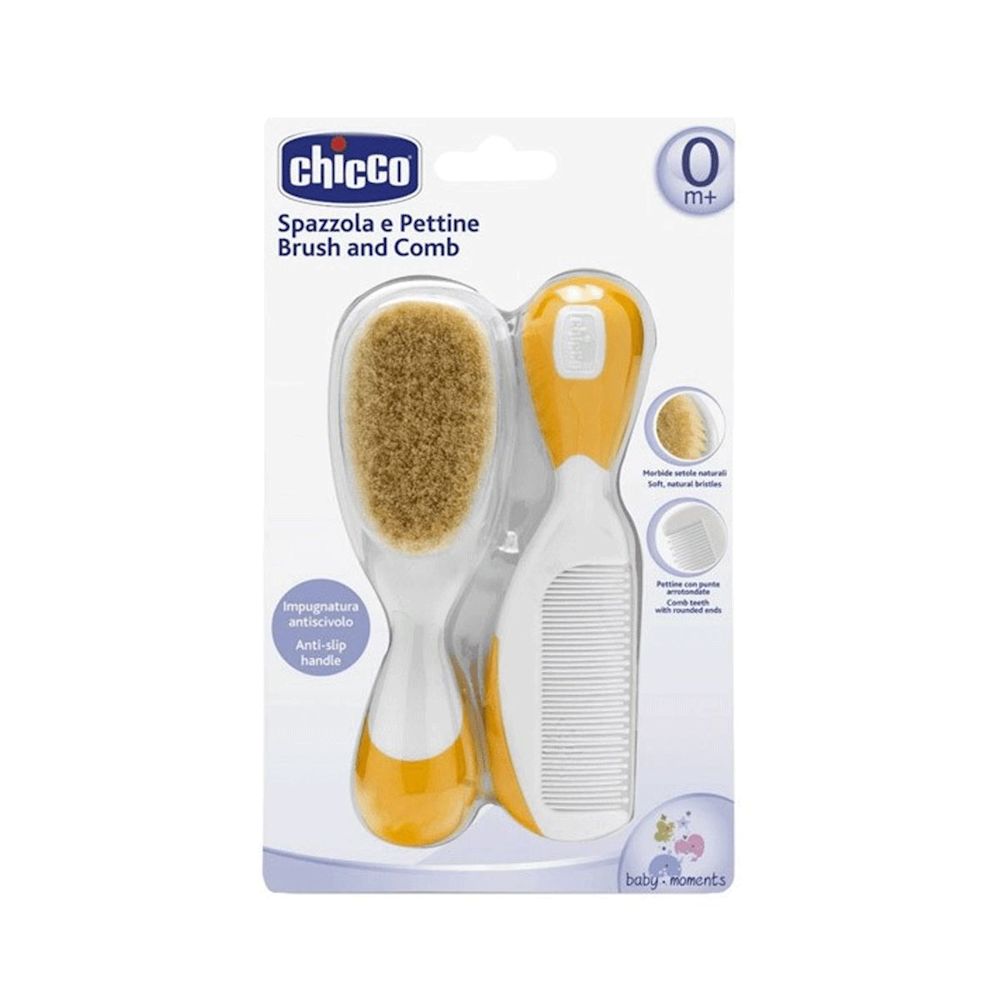 924729369 - Chicco Spazzola e Pettine Arancione 0m+ - 7882020_2.jpg