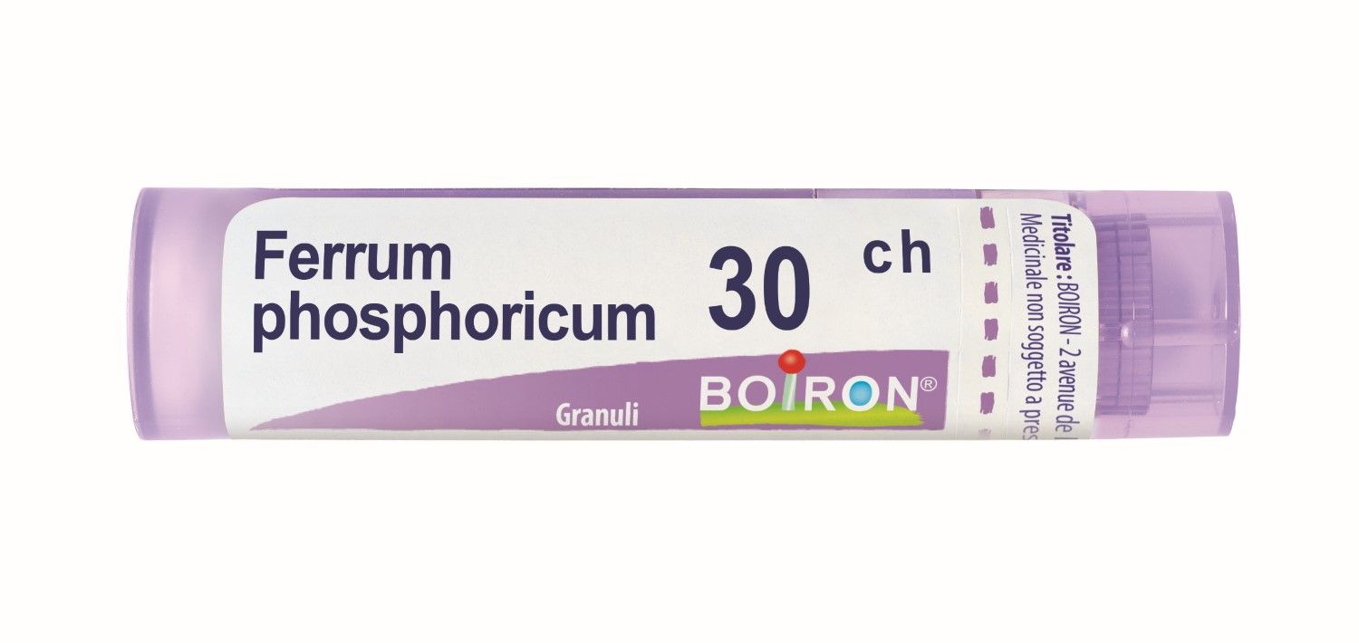 Boiron Ferrum Phosphoricum 30ch 80 Granuli Contenitore Multidose