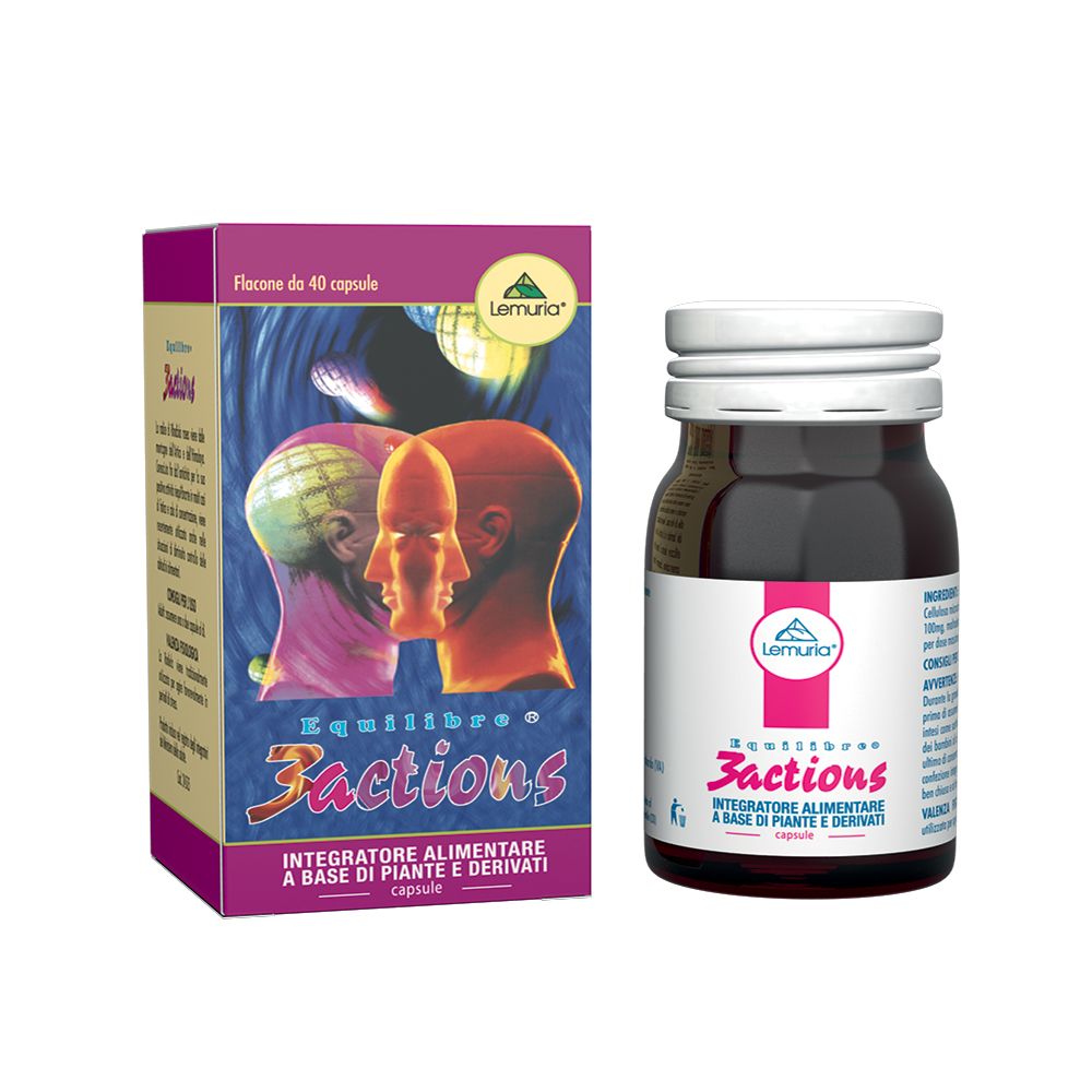 Lemuria Equilibre 3 Actions Integratore 40 Capsule