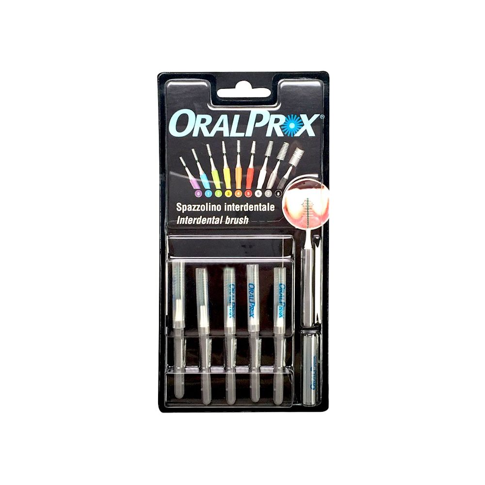 image - 922227982 - Oralprox Spazzolini Interdentali Misura 7 Grigio 6 Pezzi - 7880412_1.jpg