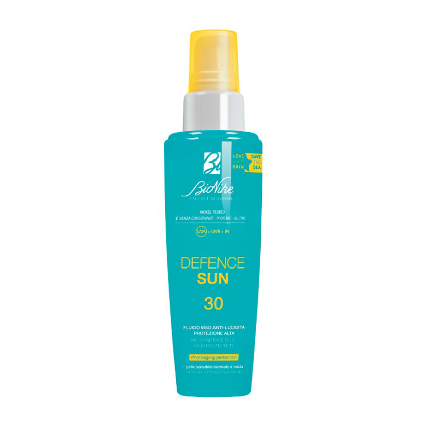 Bionike Defence Sun Fluido Viso Anti Lucidità SPF 30 50ml