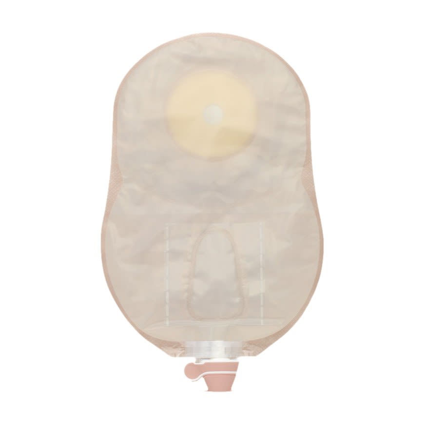 image - 927501092 - Sacca urostomia monopezzo con placca triangolare da 100x100 mm, idonea per la raccolta delle urine, disponibile in confezioni da 10 pezzi con foro ritagliabile da 15-55 mm. - 4874763_2.jpg