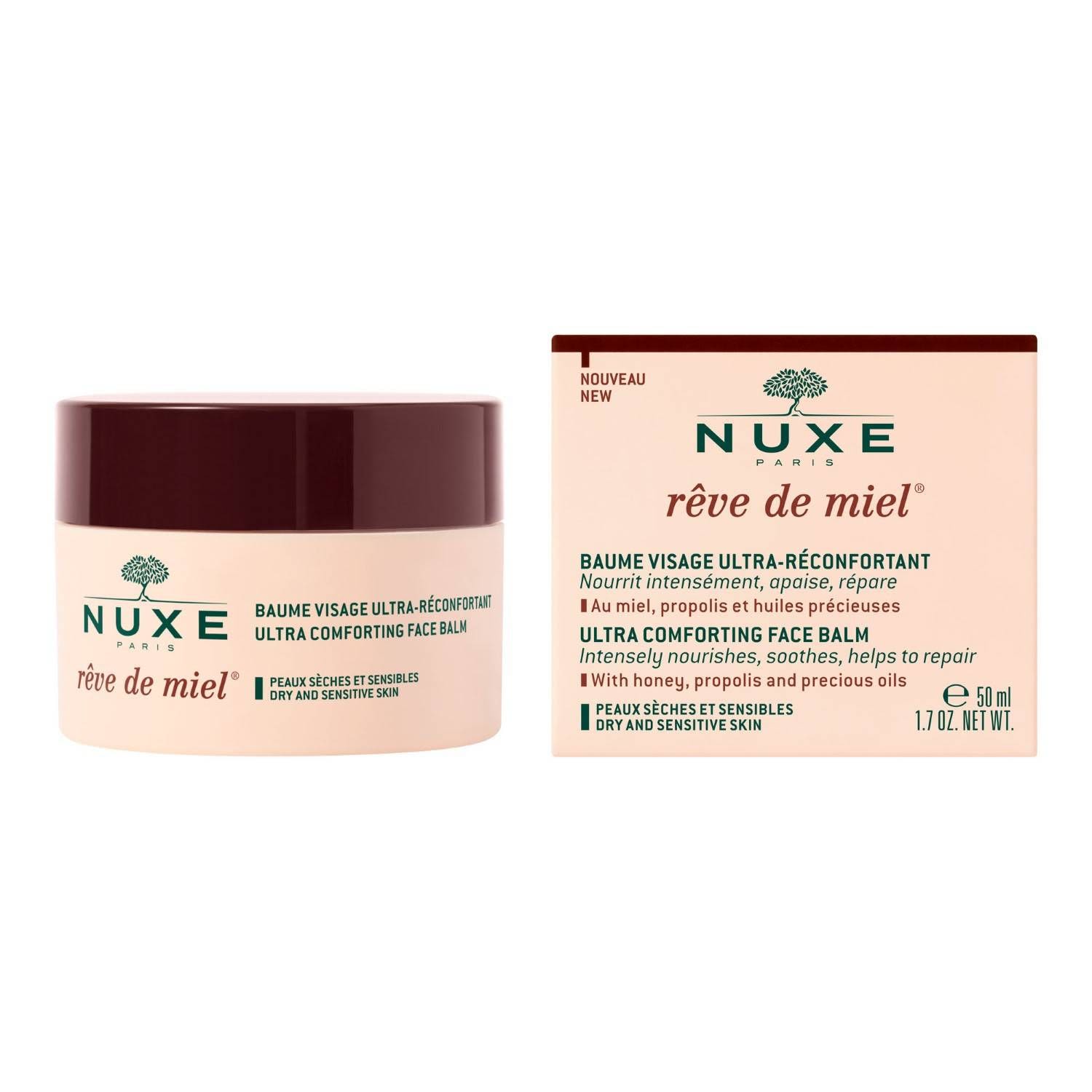 image - 977817574 - Nuxe Rêve De Miel Balsamo Viso Ultra-Comfort Al Miele 50ml - 4705759_4.jpg