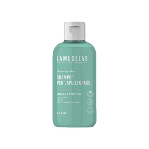 image - 951274772 - Shampoo specifico per capelli grassi e cute impura che purifica e riequilibra la produzione di sebo, lasciando i capelli più leggeri e puliti a lungo. - 4850097_2.jpg