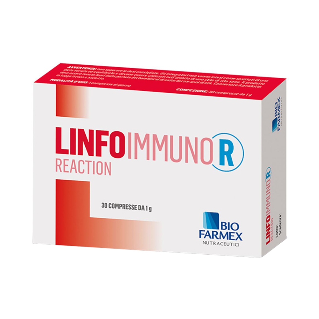 Biofarmex Linfoimmuno R Reaction Integratore Immunostimolante 30 Compresse