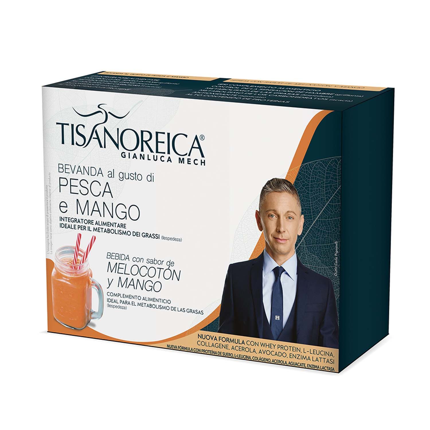 Gianluca Mech Tisanoreica Bevanda Pesca E Mango 4x29g