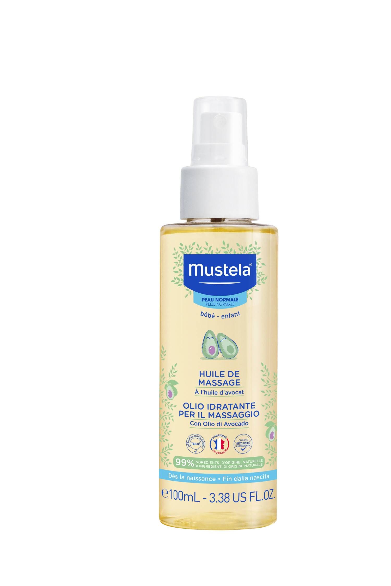 Mustela Olio Massaggio Prima Infanzia 100ml