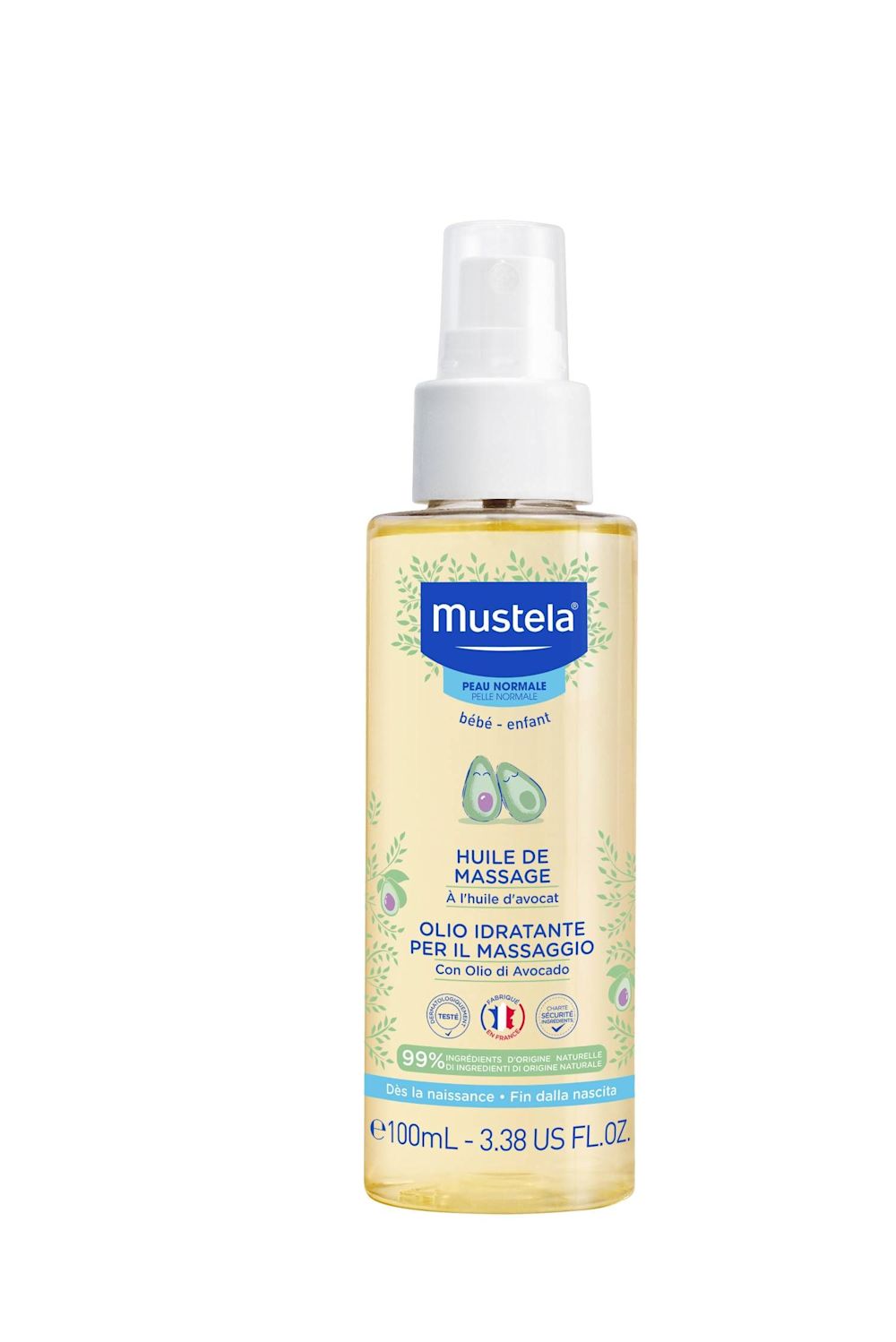 image - 980814040 - Mustela Olio Massaggio prima infanzia 100ml - 4705773_2.jpg
