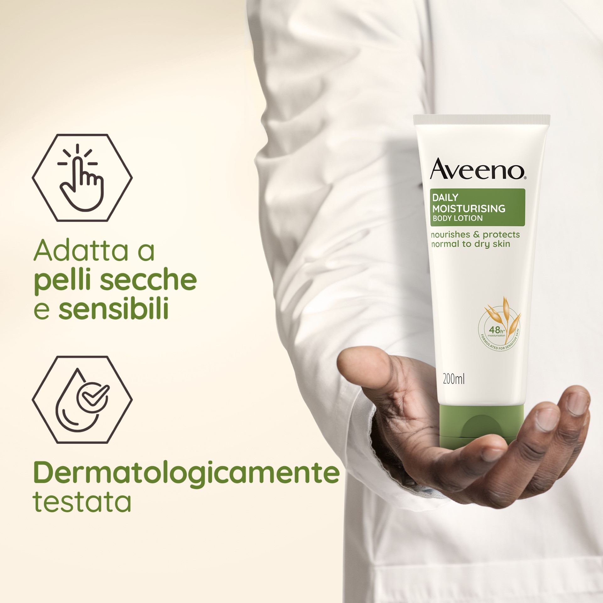 image - 900454529 - AVEENO QUOTIDIANO PN CREMA IDRATANTE CORPO 200 ML - 7873400_10.jpg