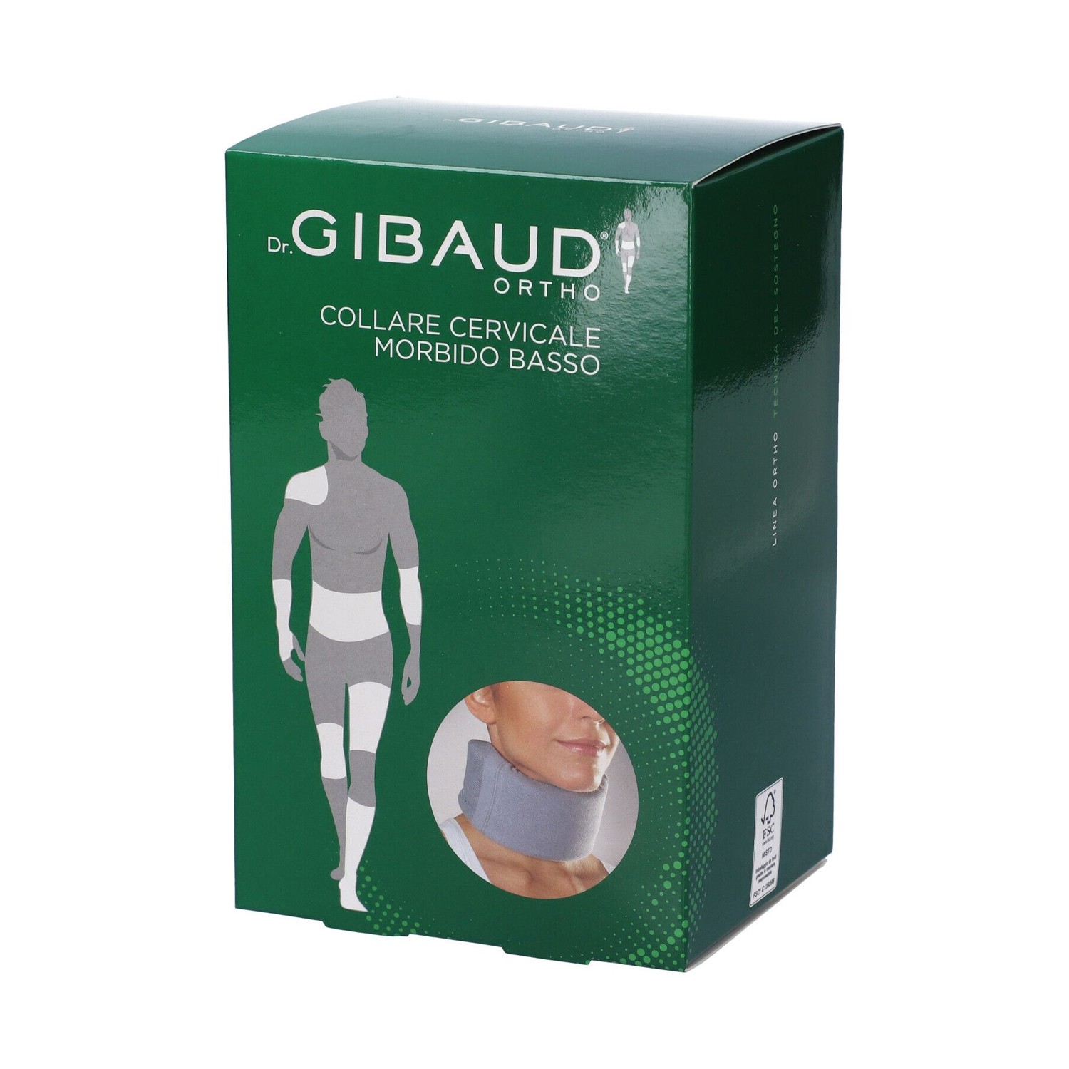 image - 902068586 - Collare cervicale morbido basso con chiusura a strappo e guaina di protezione, limita i movimenti del rachide cervicale. - 4867932_2.jpg