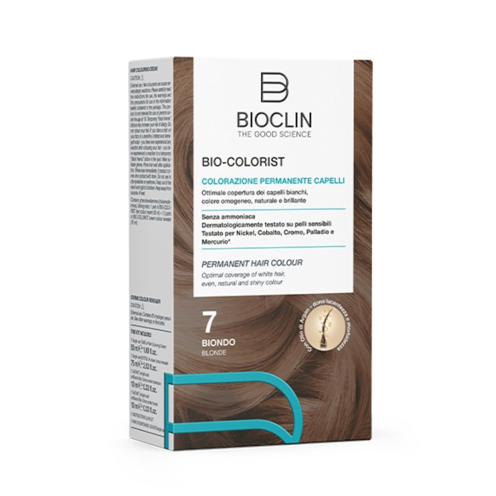 986864852 - BIOCLIN BIO COLORIST 7 BIONDO KIT COMPOSTO DA BIO-COLORIST CREMA COLORANTE CAP 7 50ML+BIO-COLORIST RILEVATORE CREMA 75ML+ BIOCOLOR PROTECT MASCHERA 10ML+ SHAMPOO POSTCOLORE 10ML - 4836789_1.jpg
