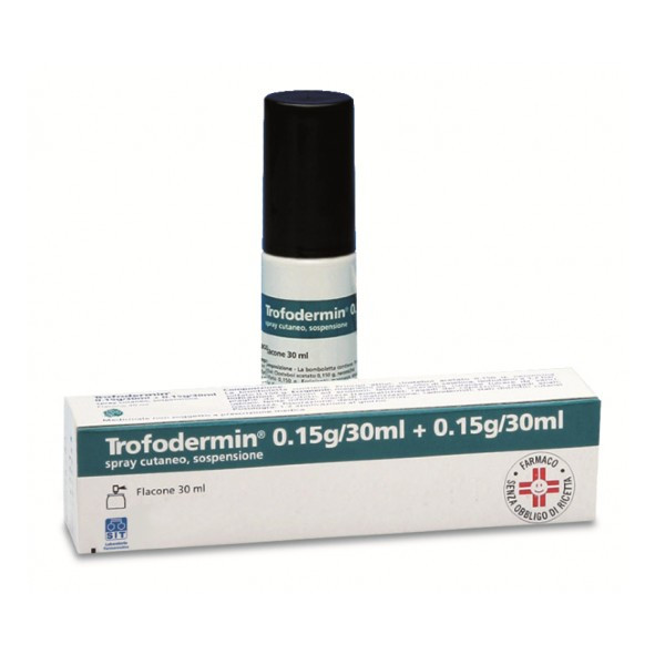 Trofodermin Spray Cutaneo Abrasioni E Lesioni 30ml