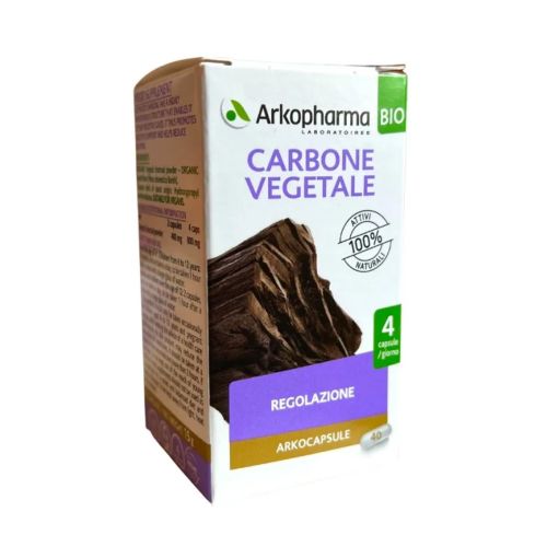 984453023 - Arkopharma Carbone Vegetale Bio Integratore intestino 40 capsule - 4740683_2.jpg