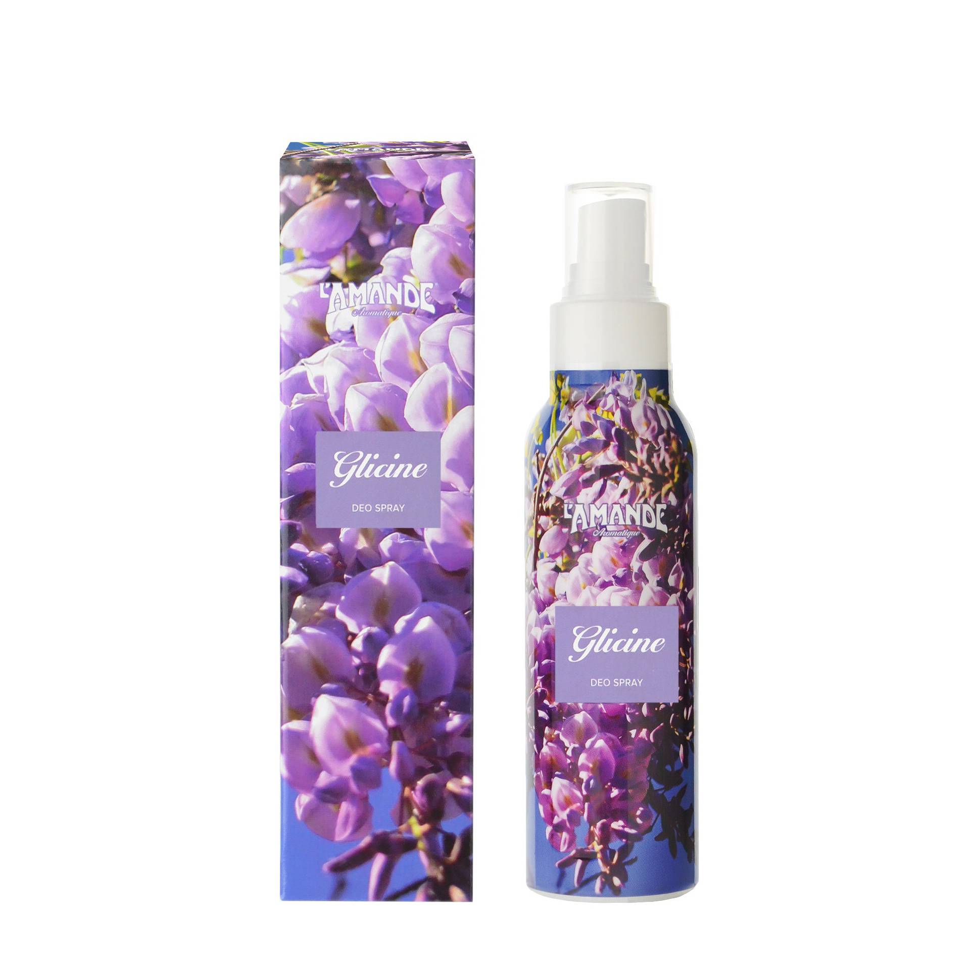 L'amande Aromatique Deodorante Spray Glicine 100ml