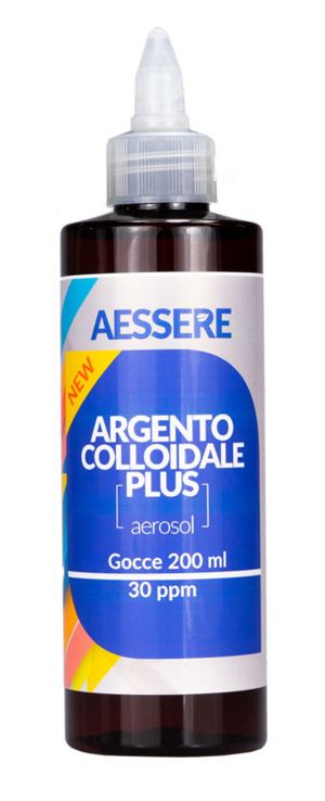 Aessere Argento Colloidale Plus Aerosol Gocce 30ppm 200ml